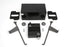 V-Twin Black 6 Volt Battery Box Kit - 42-0565
