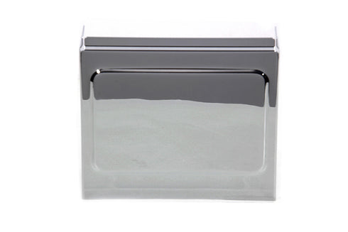 V-Twin Chrome Embossed Battery Side Cover - 42-0573