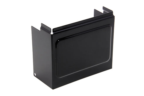 V-Twin Black Embossed Battery Side Cover - 42-0574