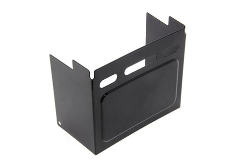 V-Twin Black Embossed Battery Side Cover - 42-0585