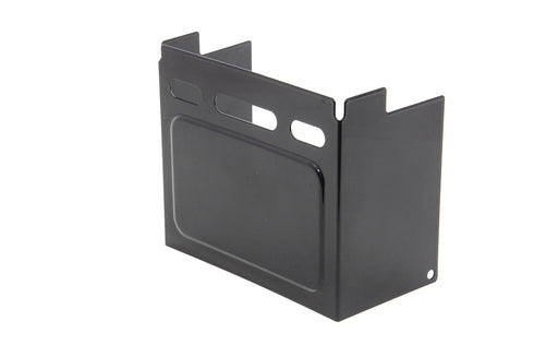 V-Twin Black Embossed Battery Side Cover - 42-0585
