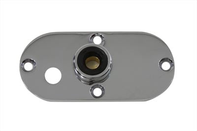 V-Twin Oval Inspection Chrome - 42-0602