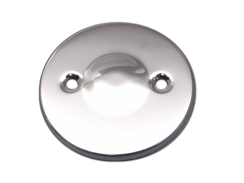 V-Twin Dimpled Inspection Cover Chrome - 42-0626