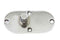 V-Twin Oval Inspection Chrome Left Side - 42-0630
