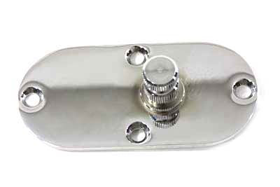 V-Twin Oval Inspection Chrome Left Side - 42-0630