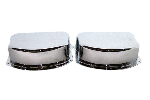 Paughco Panhead Cover Set Chrome - 42-0640