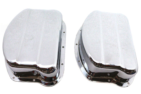 Paughco Panhead Cover Set Chrome - 42-0640