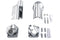 V-Twin Chrome Oil Pump Dress Up Kit - 42-0654