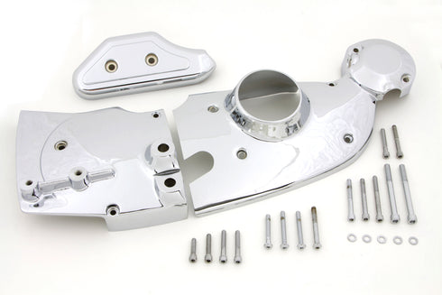 V-Twin Chrome Cam and Sprocket Cover Kit - 42-0680