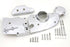 V-Twin Chrome Cam and Sprocket Cover Kit - 42-0680