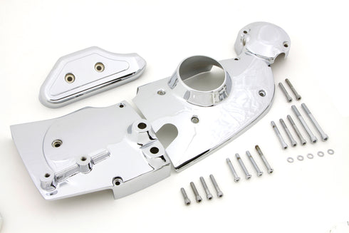 V-Twin Chrome Cam and Sprocket Cover Kit - 42-0680