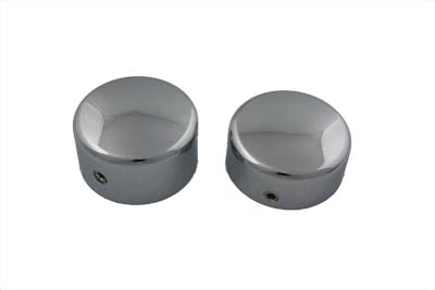 V-Twin Swingarm Dome Cover Set Chrome - 42-0686