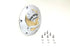 V-Twin Eagle Spirit Derby Cover Gold Inlay - 42-0713