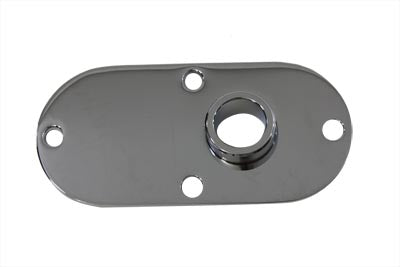 V-Twin Oval Inspection Cover Chrome - 42-0739