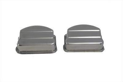 V-Twin Replica Stainless Steel Panhead Valve Cover - 42-0771