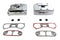V-Twin Chrome Rocker Box Cover Set - 42-0787