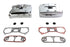 V-Twin Chrome Rocker Box Cover Set - 42-0787