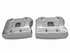 V-Twin Chrome Rocker Box Cover Set - 42-0787