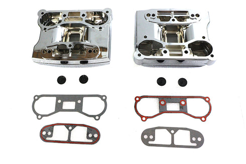 V-Twin Chrome Rocker Box Cover Set - 42-0787