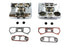 V-Twin Chrome Rocker Box Cover Set - 42-0787