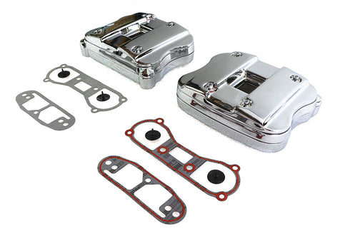 V-Twin Rocker Box Cover Set Chrome - 42-0788
