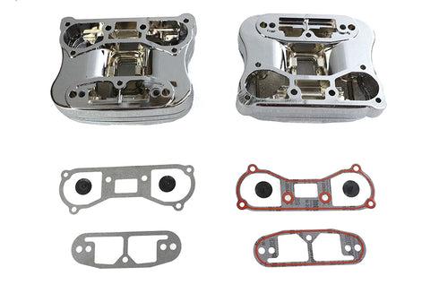 V-Twin Rocker Box Cover Set Chrome - 42-0788