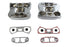 V-Twin Rocker Box Cover Set Chrome - 42-0788
