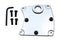V-Twin V-Tech Inspection Cover Chrome - 42-0793