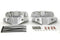 V-Twin Rocker Box Dress Cover Set Chrome - 42-0796