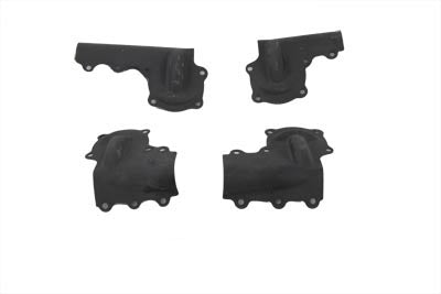 V-Twin Knucklehead Rocker Arm Cover Set Parkerized - 42-0854