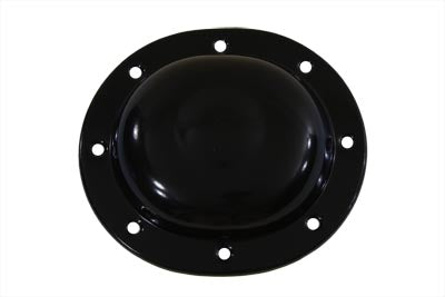 V-Twin Replica Dimple Steel Derby Cover Black - 42-0870