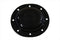 V-Twin Replica Dimple Steel Derby Cover Black - 42-0870