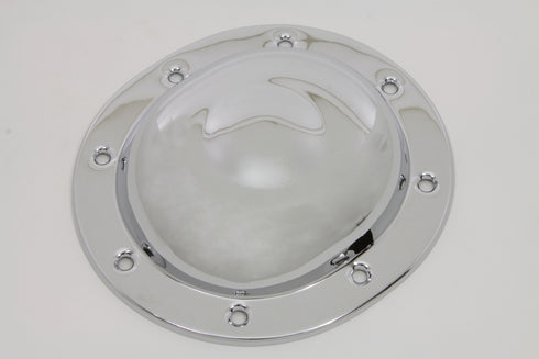 V-Twin Steel Dimple Derby Cover Chrome - 42-0873