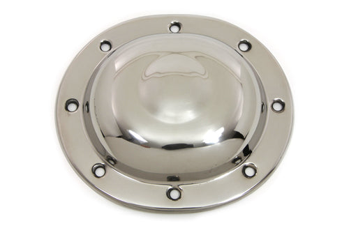 V-Twin Replica Dimple Derby Cover Stainless Steel - 42-0875