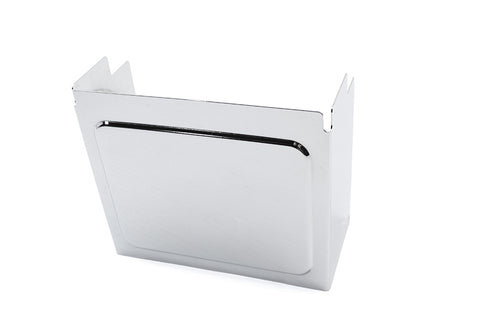 V-Twin Battery Side Cover Chrome Embossed - 42-0882