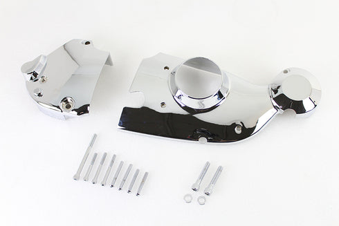 V-Twin Chrome Cam and Sprocket Cover Kit - 42-0898