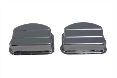 V-Twin Replica Panhead Valve Cover Chrome - 42-0901