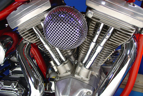 V-Twin Pushrod Cover Set Chrome - 42-0903