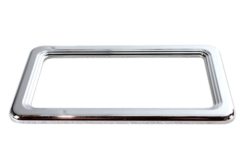 V-Twin License Plate Frame Chrome Billet - 42-0949