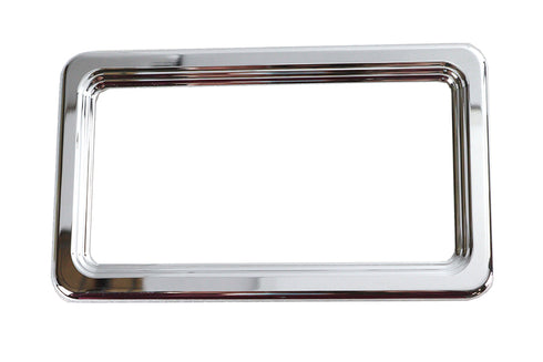 V-Twin License Plate Frame Chrome Billet - 42-0949