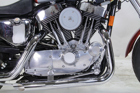 V-Twin Smooth Chrome Ignition System Cover with Hidden Screws - 42-0956