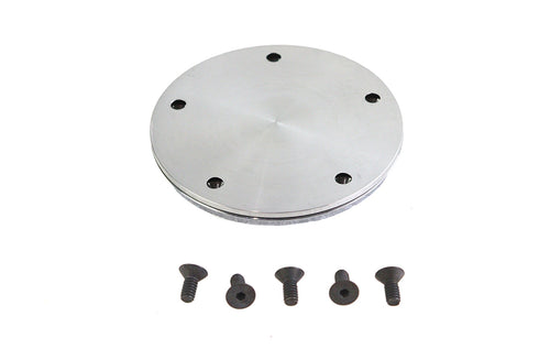 V-Twin Smooth Chrome Ignition System Cover with Hidden Screws - 42-0957