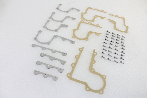 V-Twin Cover Strip and Gasket Kit Chrome - 42-0983