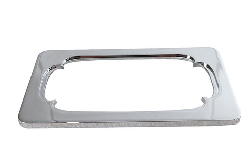 V-Twin License Plate Frame Thorn Style Chrome Billet - 42-0998