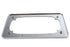 V-Twin License Plate Frame Thorn Style Chrome Billet - 42-0998