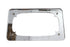 V-Twin License Plate Frame Thorn Style Chrome Billet - 42-0998