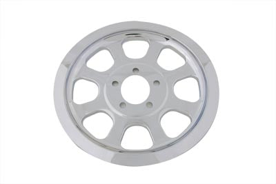 V-Twin Outer Pulley Cover 70 Tooth Chrome - 42-1003