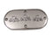 V-Twin Bonehead Skull Inspection Cover Chrome - 42-1008