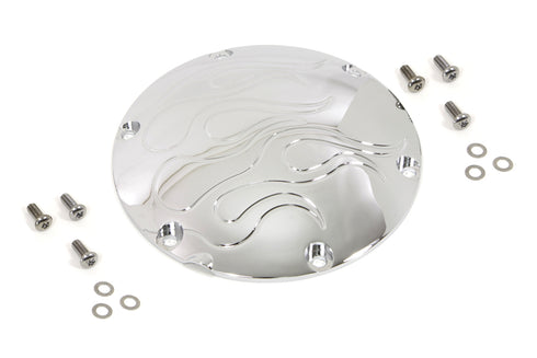 Sputhe Flame Derby Cover Chrome - 42-1017