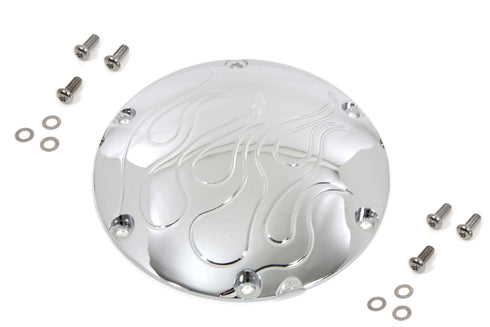 Sputhe Flame Derby Cover Chrome - 42-1017